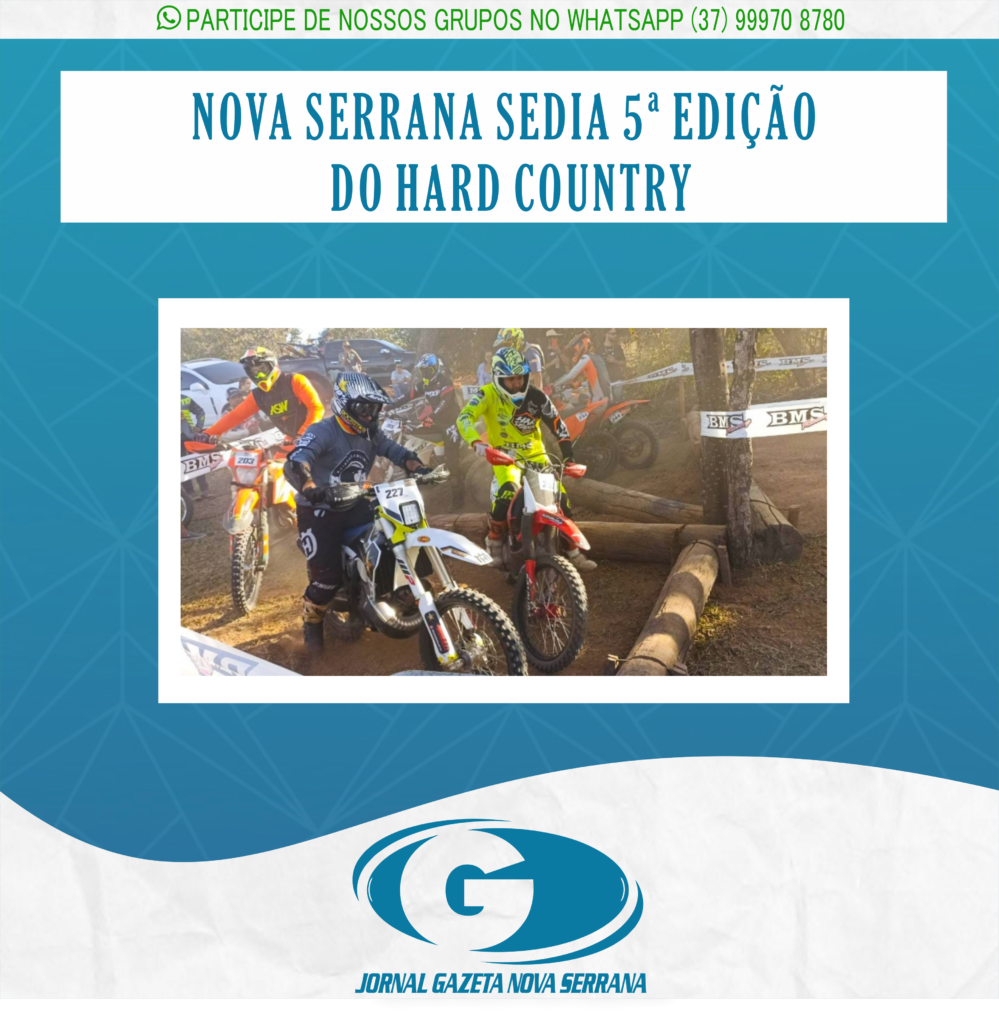 NOVA SERRANA SEDIA 5ª EDIÇÃO DO HARD COUNTRY