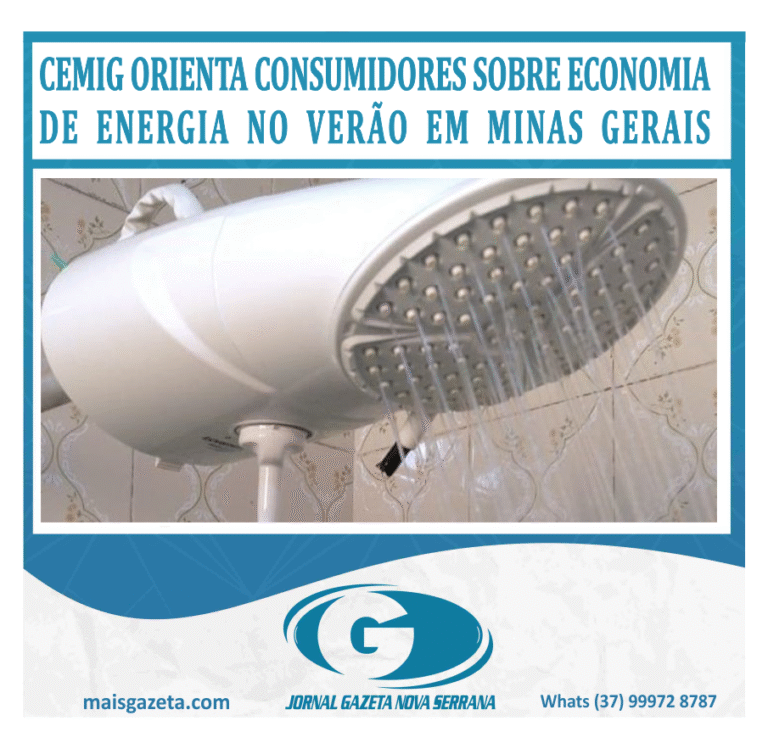 CEMIG ORIENTA CONSUMIDORES SOBRE ECONOMIA DE ENERGIA NO VERÃO EM MINAS GERAIS